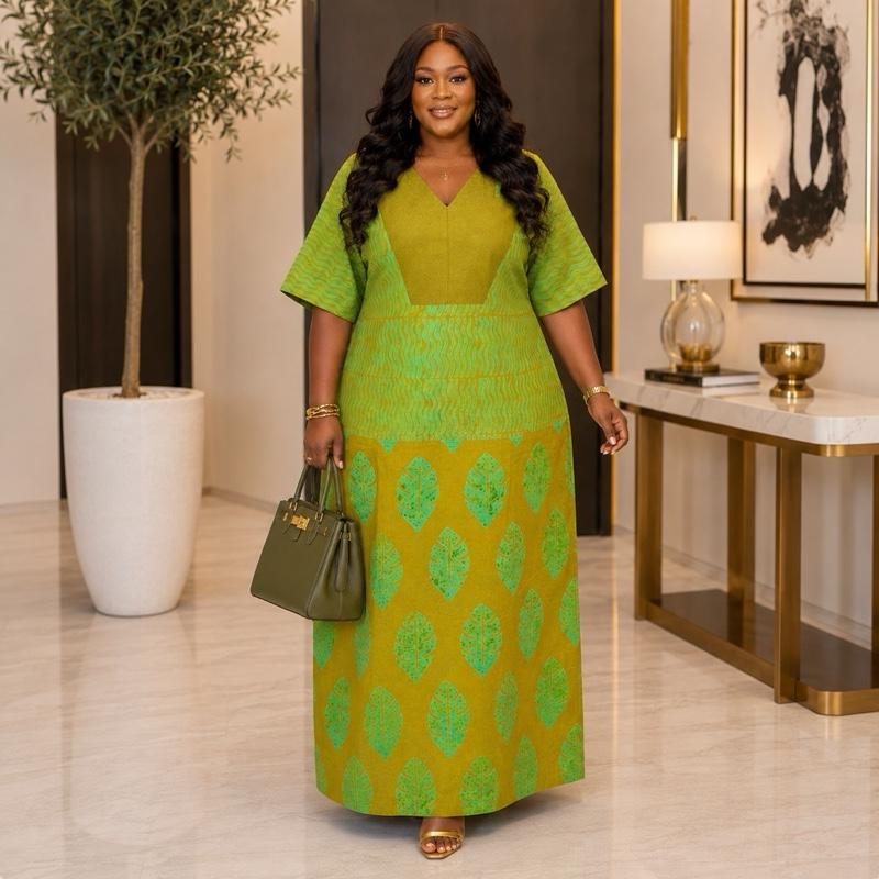 Adire Dress