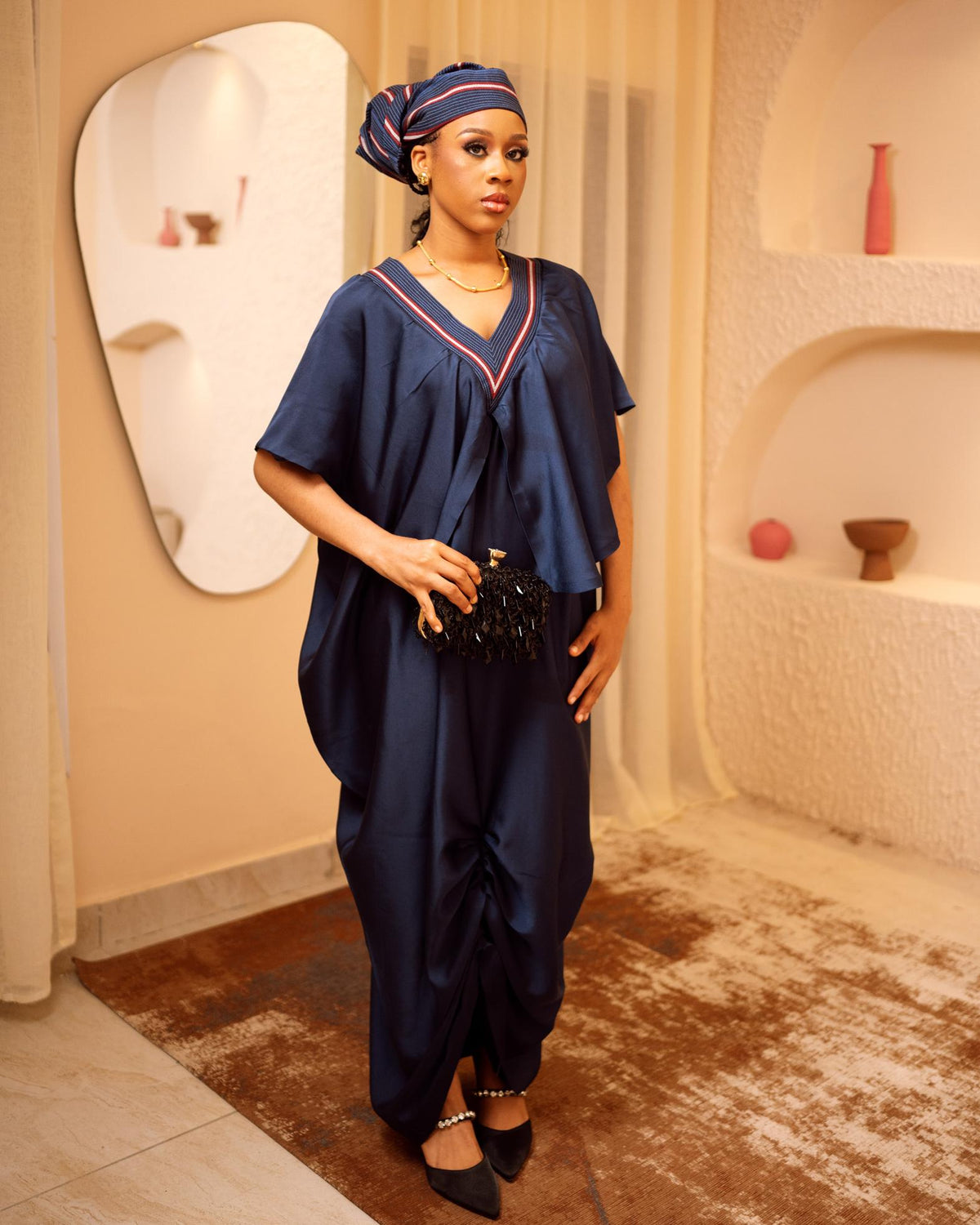 Afriswish Rich Aunty Bubu Gown Womenswear Comfort Casual Maxi