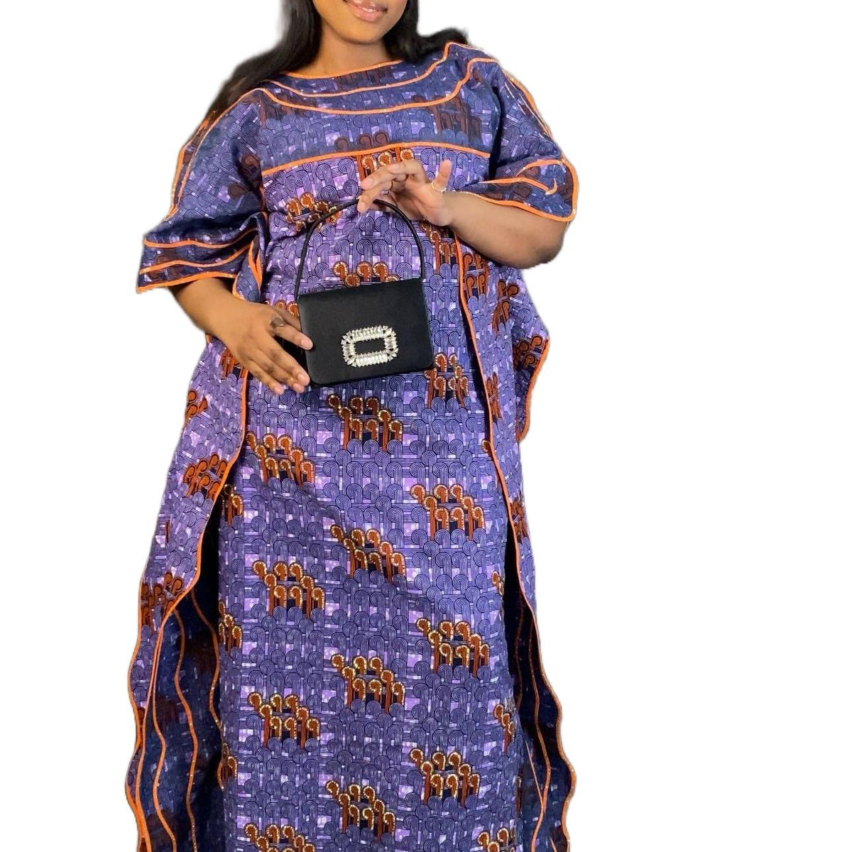 Ankara Luxury Bubu Church Outfit Wedding Dress Women's African Wear - Underwear Womenswear Comfortable Casual Piece Comfort E