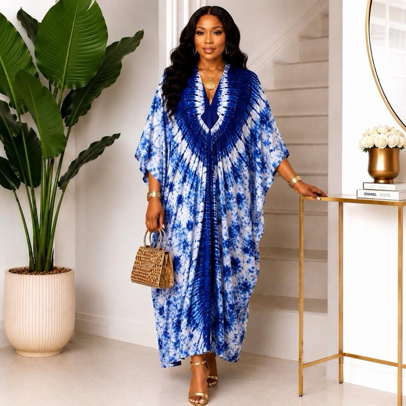 Luxury Kaftan Dress for Women UK | Loose Comfortable Maxi Bubu | Modest Occasion Wear