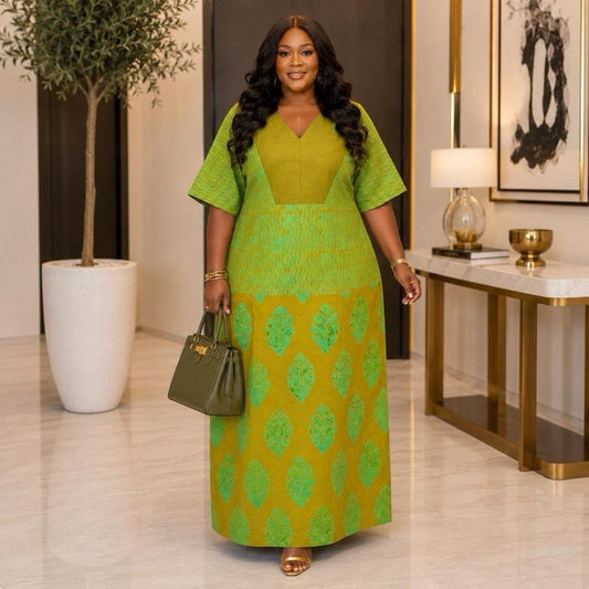 Adire Dress