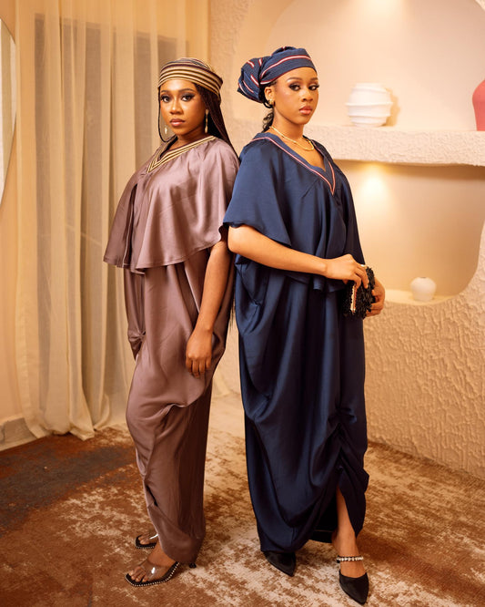 Afriswish Rich Aunty Bubu Gown Womenswear Comfort Casual Maxi