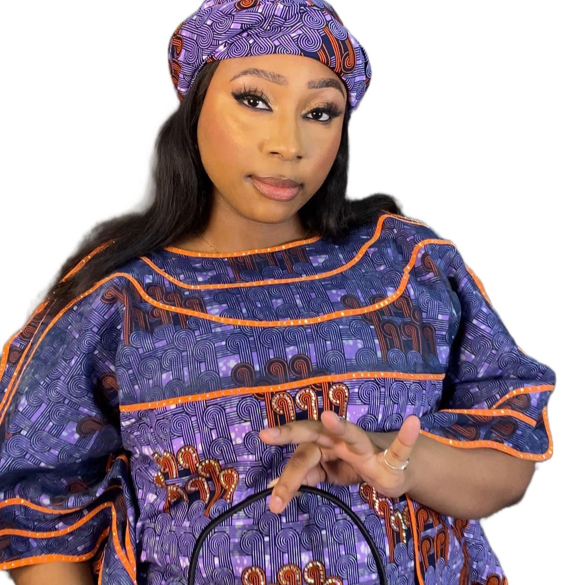 Ankara Luxury Bubu Church Outfit Wedding Dress Women's African Wear - Underwear Womenswear Comfortable Casual Piece Comfort E