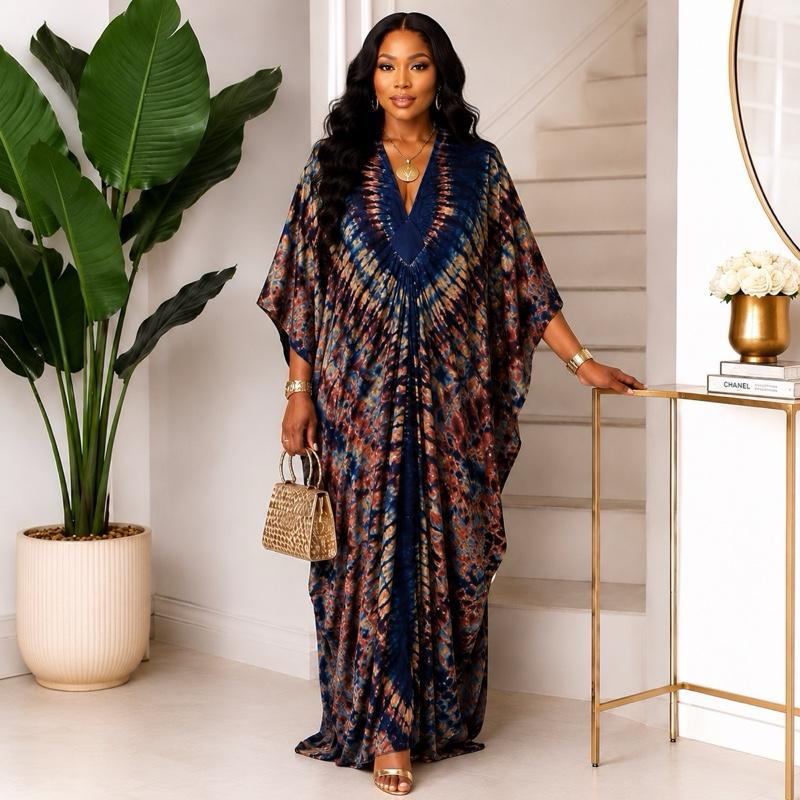 Luxury Kaftan Dress for Women UK | Loose Comfortable Maxi Bubu | Modest Occasion Wear
